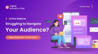 Purple Modern Illustration Webinar Manage Social Media Video
